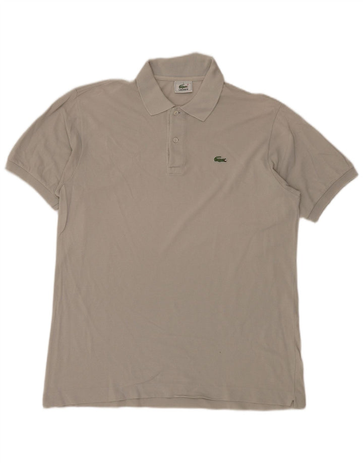 LACOSTE Polo Homme Taille 5 Grand Coton Gris