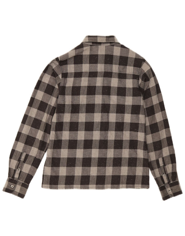 Timberland Chemise en flanelle pour garçon 13-14 ans Petit gris en coton vichy