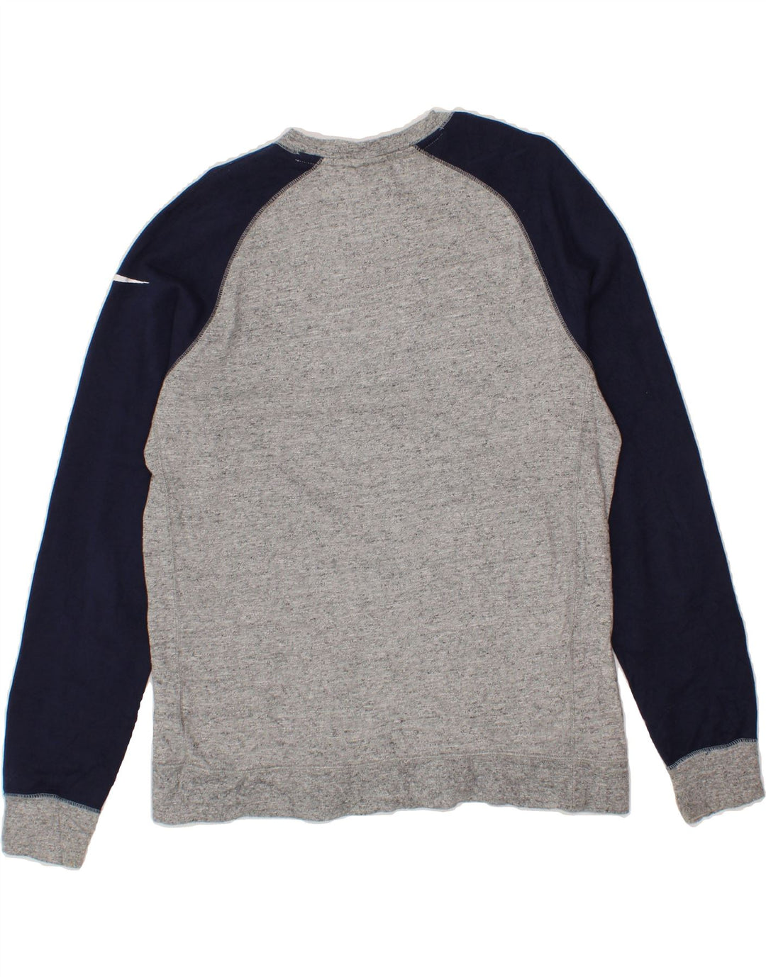 NIKE Womens New England Patriots Sweatshirt Jumper UK 14 Medium Grey Vintage Nike and Second-Hand Nike from Messina Hembry 