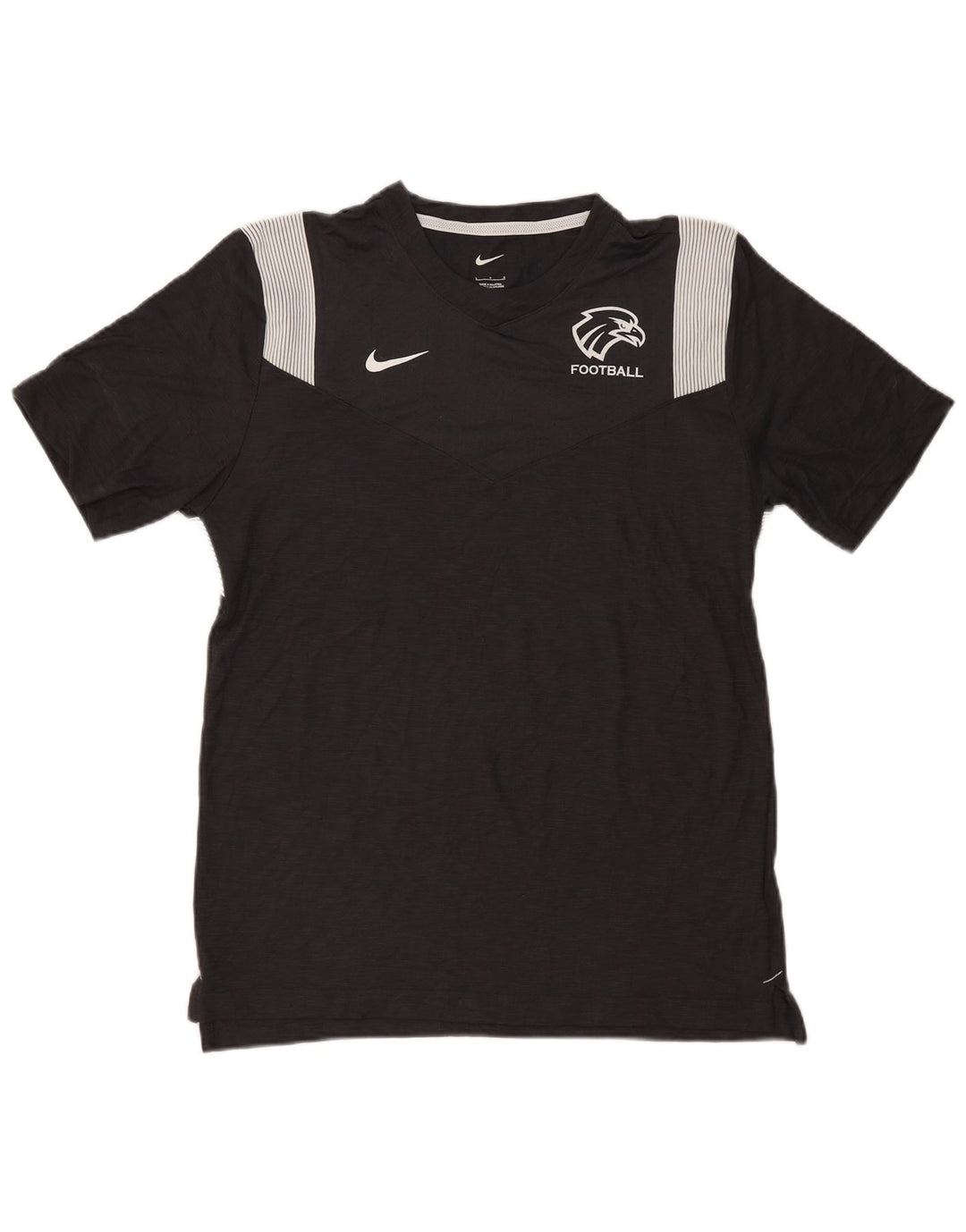Nike T-shirt graphique Dri Fit pour homme en polyester à fines rayures noires