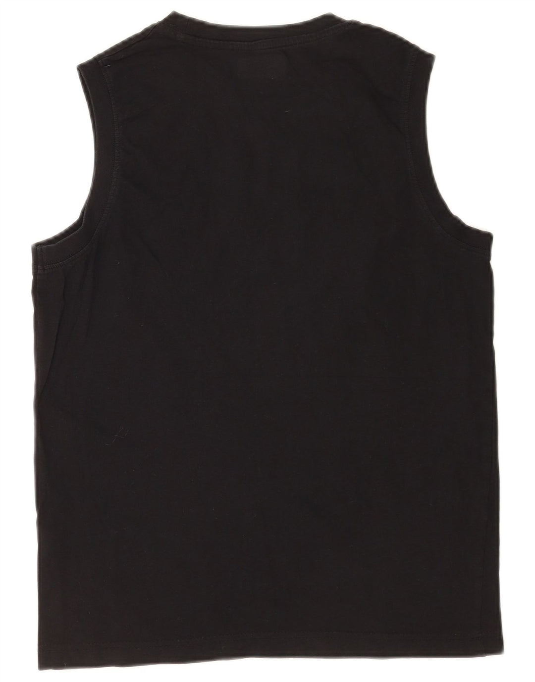 Kappa Débardeur Graphique Homme Noir Moyen Coton