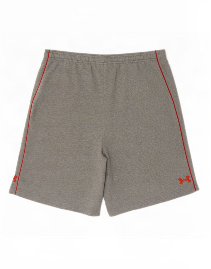 Under Armour Short de Sport Homme Large Gris Polyester