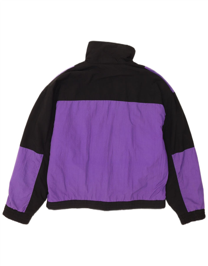 vintage Mens Anorak Jacket UK 40 Grand Purple Colourblock