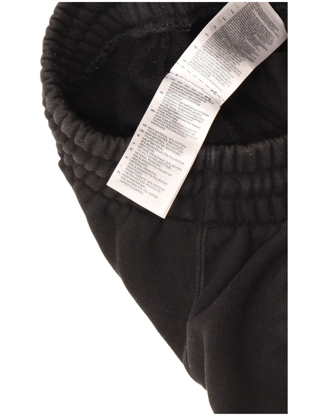 Adidas Short de sport pour homme en coton noir moyen