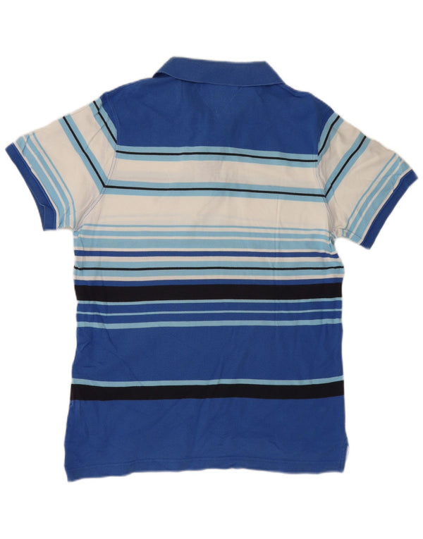 Tommy Hilfiger Polo Slim Fit Homme XL Bleu Rayé Coton