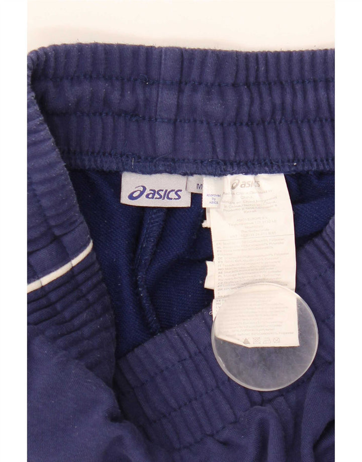 Asics Pantalon De Survêtement Joggers Homme Bleu Marine Moyen Coton