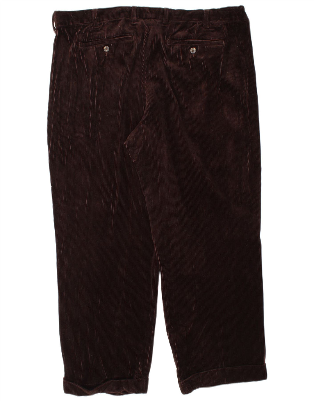 EDDIE BAUER Pantalon en velours côtelé pour homme W44 L30 Coton marron
