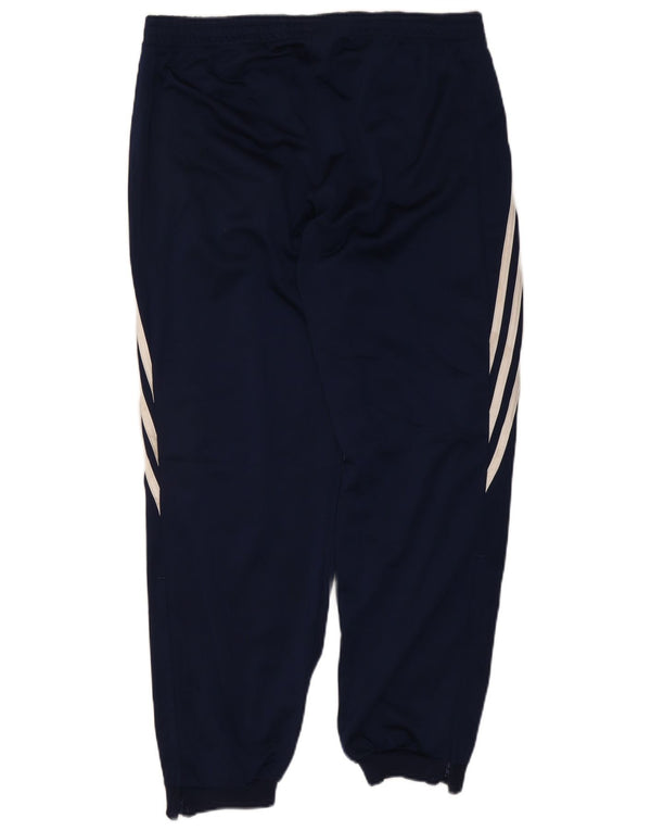 Adidas Pantalon de survêtement pour homme Pantalon de jogging Large Bleu marine Polyester