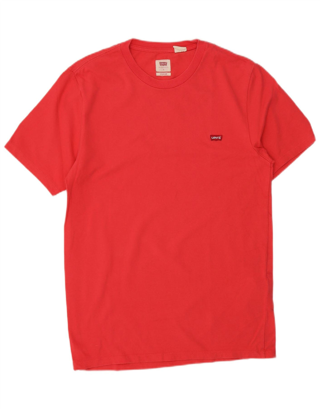 LEVI'S Tee-Shirt Standard Homme Petit Rouge Coton