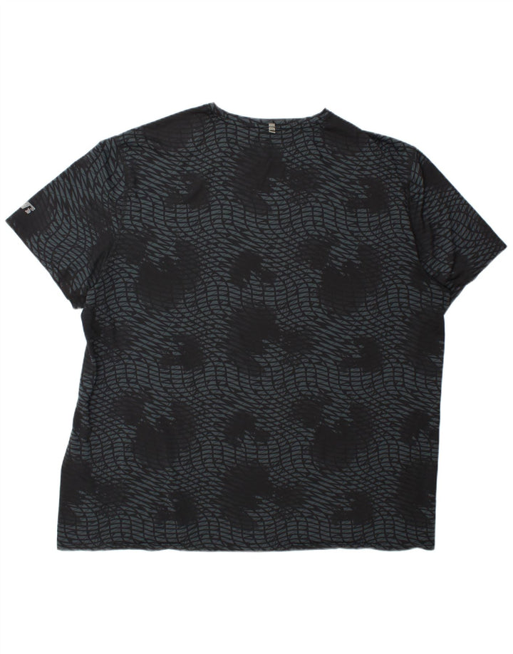 RUSSELL ATHLETIC T-shirt Dri-Power pour homme en polyester géométrique gris 2XL