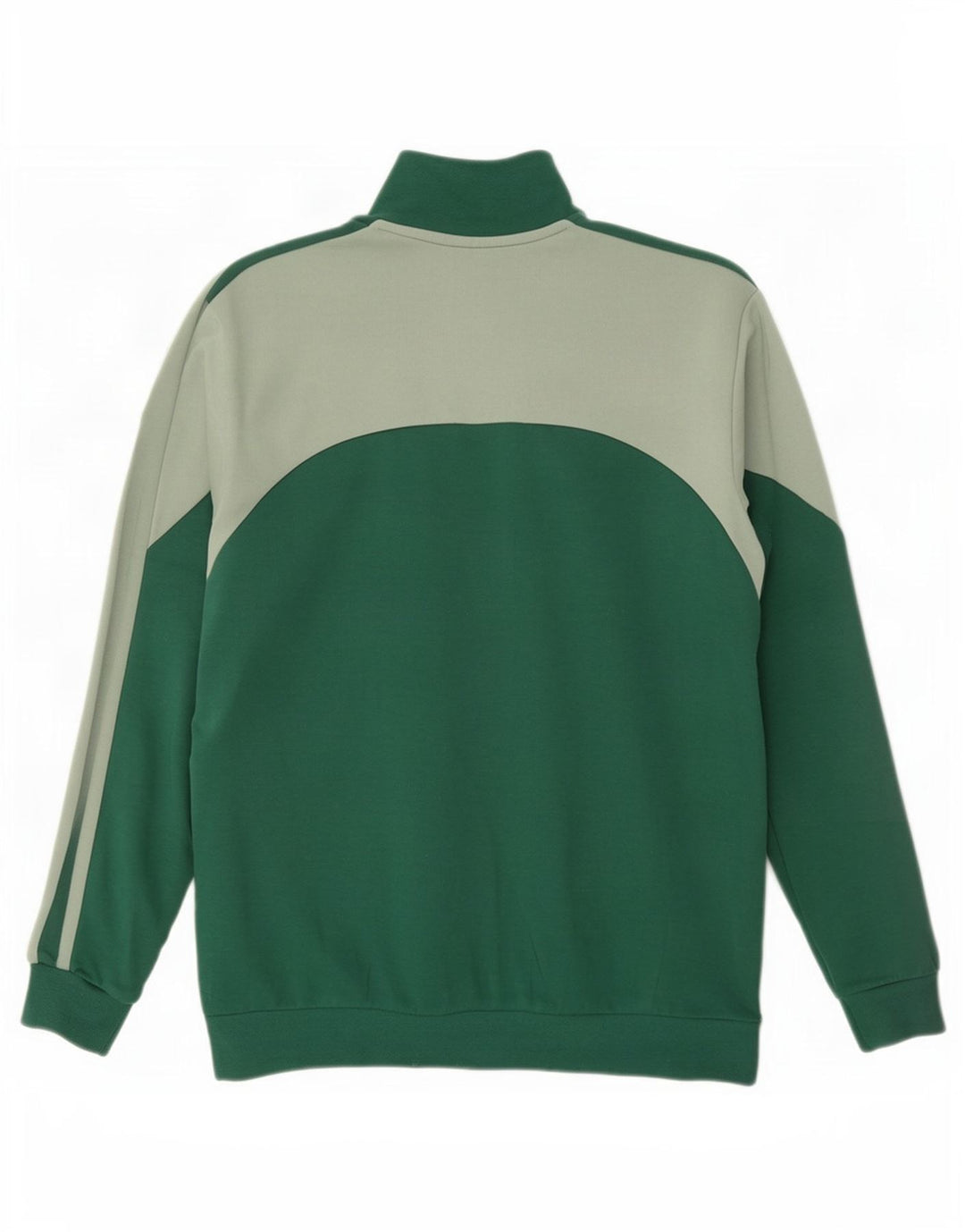 Adidas Veste de survêtement pour homme en coton color block vert moyen