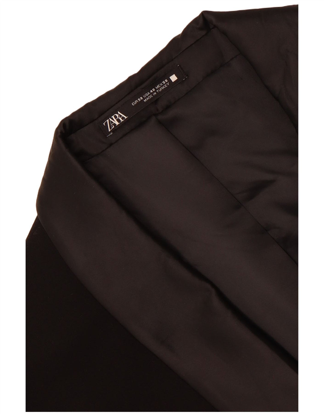 Zara Veste blazer à 1 bouton pour homme EU 50 Noir moyen