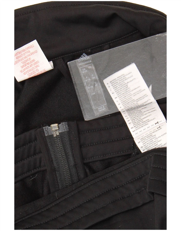 Adidas Veste de Survêtement Garçon 10-11 Ans Noir Colorblock Polyester