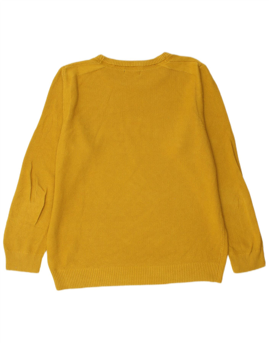 Mistral Pull col rond pour homme en coton jaune Taille L