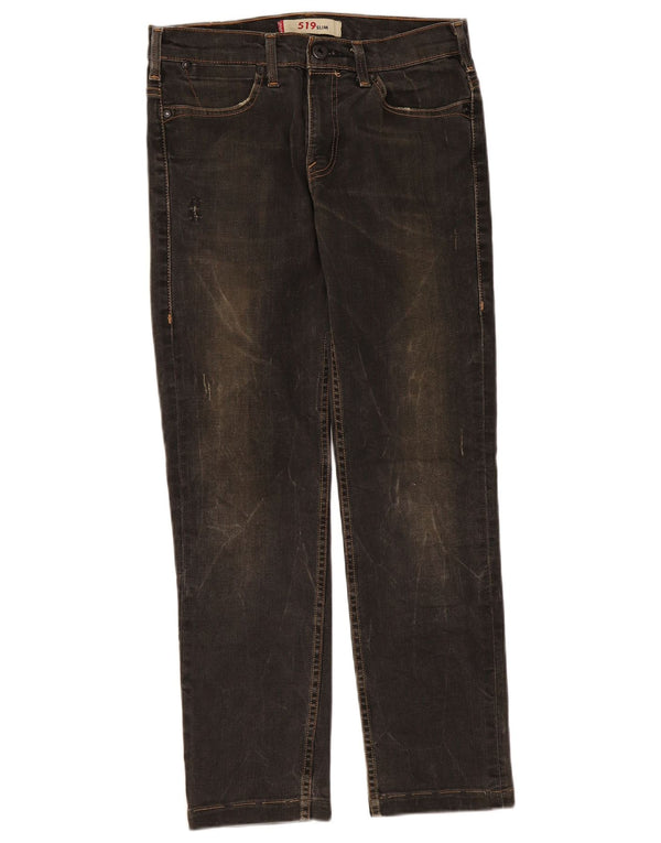 Levi's Jean Slim 519 Femme W32 L28 Coton Noir