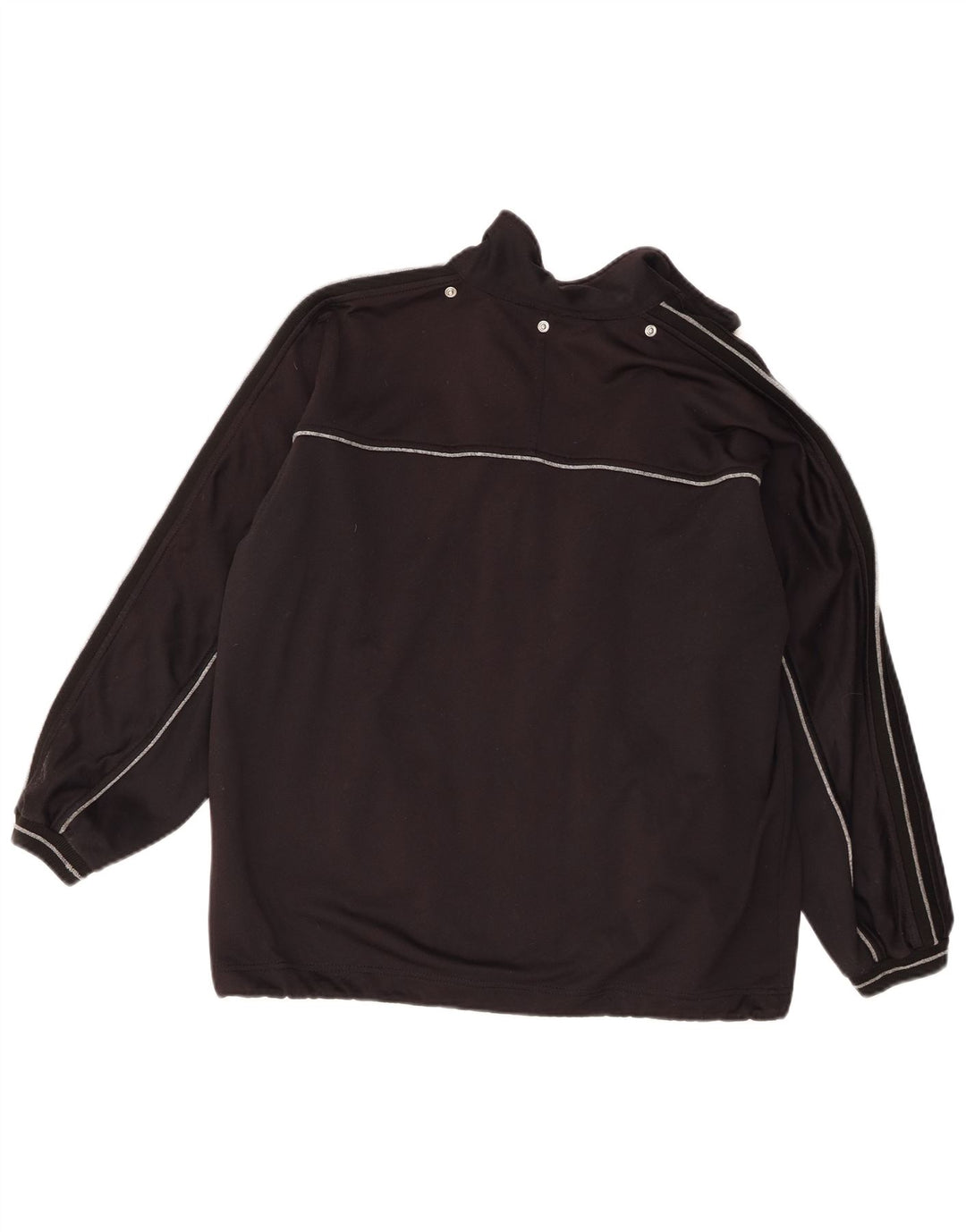 Champion Veste de survêtement surdimensionnée pour femme UK 10 Petit Noir Polyester