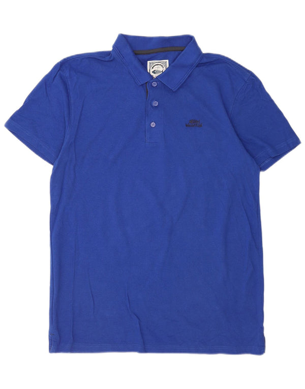 Weird Fish Polo Homme Bleu Moyen