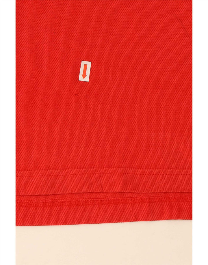 Adidas Polo Homme Petit Rouge Coton