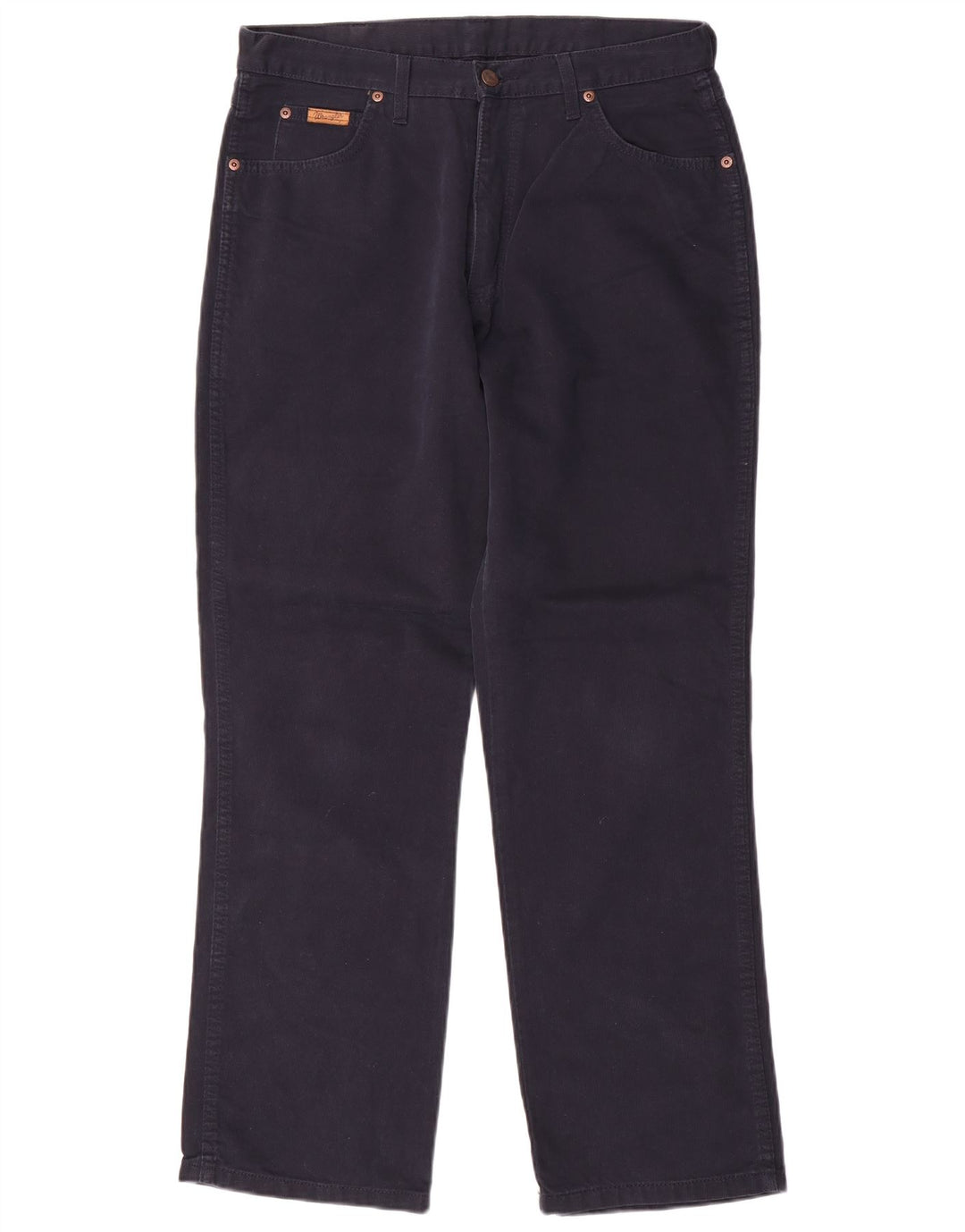 WRANGLER Pantalon décontracté droit Ohio W34 L30 pour homme en coton bleu marine