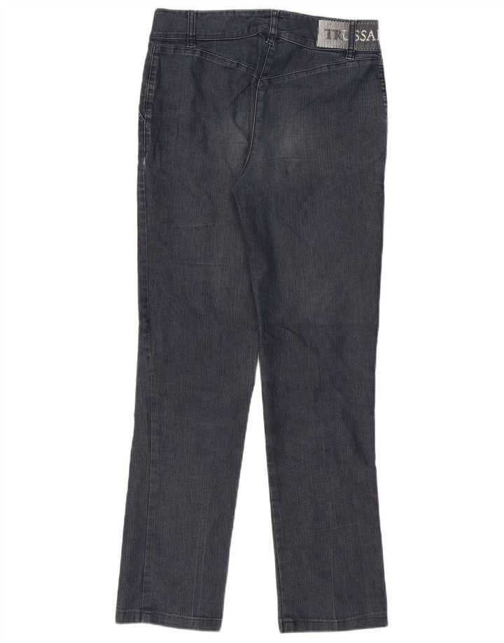 Trussardi Femme Jean Slim Graphique W26 L31 Bleu Marine