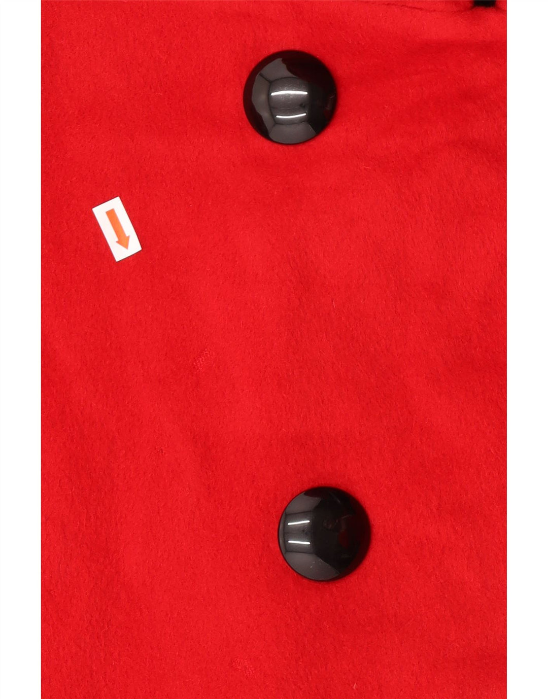 Jaeger Manteau double boutonnage surdimensionné pour femme UK 14 Grand Angora rouge