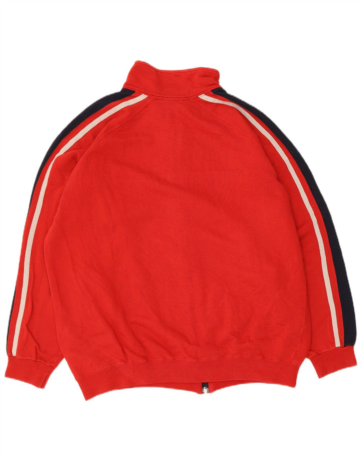 Champion Veste de survêtement pour homme en coton color block Rouge Taille L