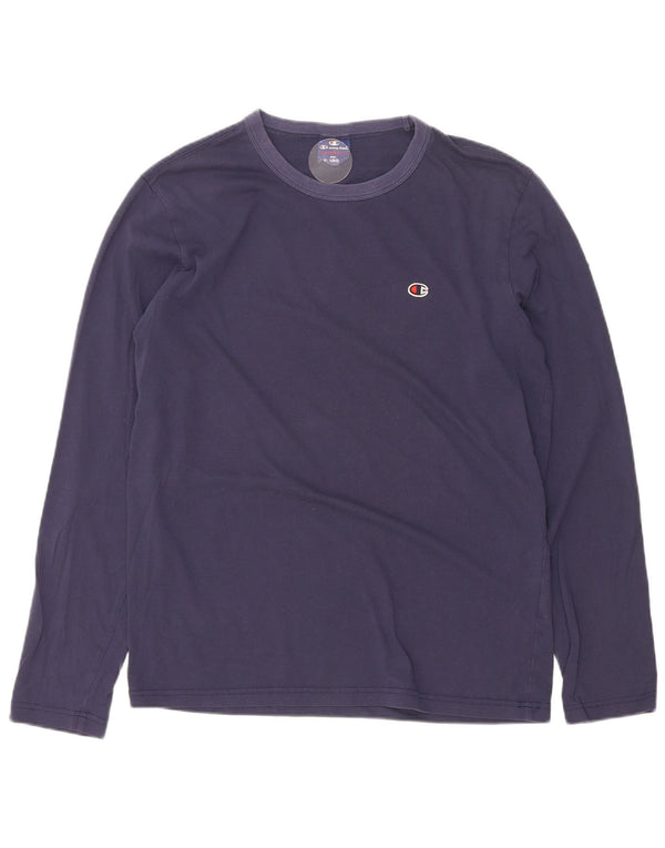 Champion Haut à manches longues pour homme Manches longues XL Bleu marine Coton