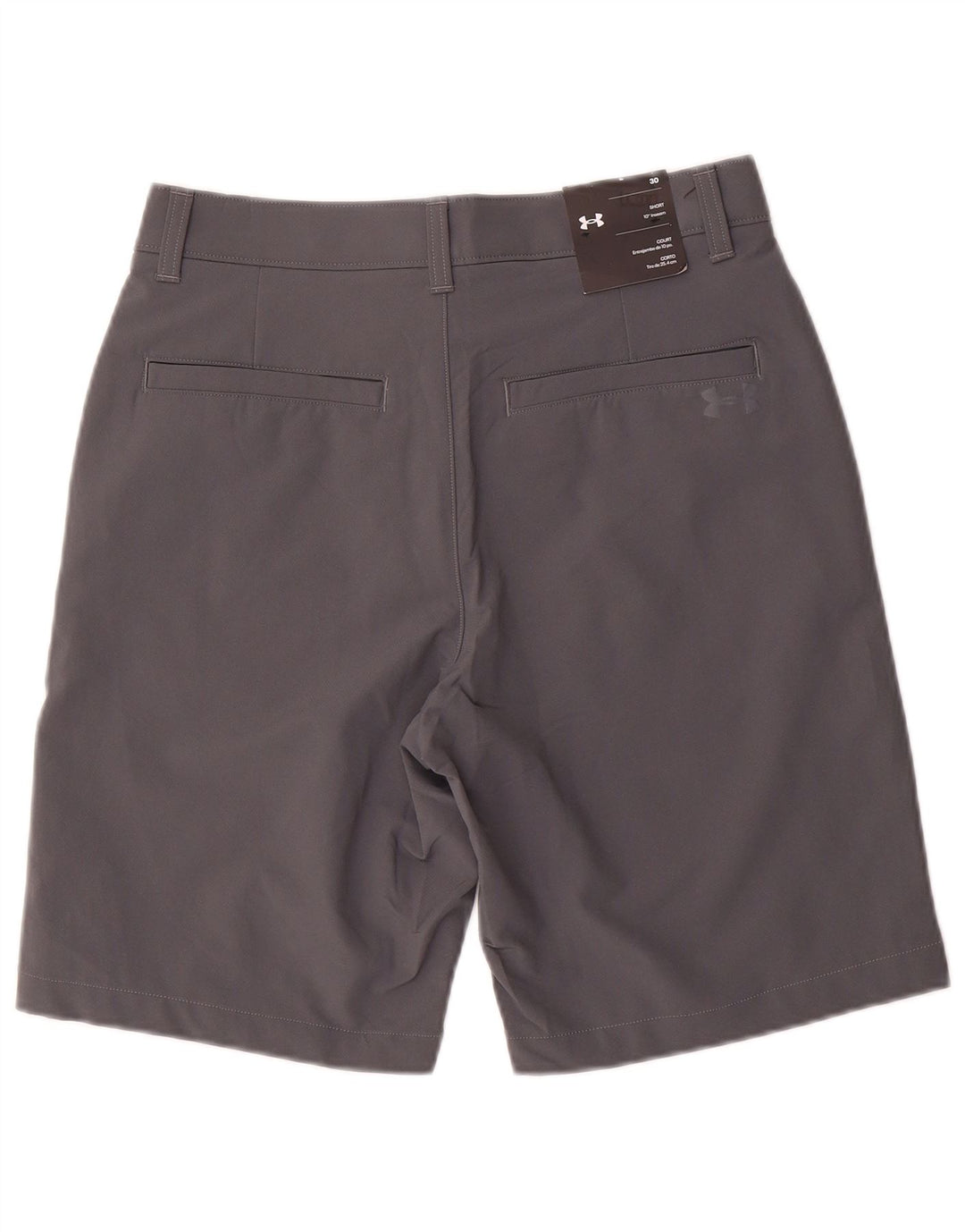 Under Armour Short Chino W30 Homme Gris Moyen Polyester