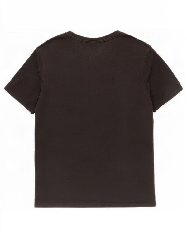 Tommy Hilfiger T-Shirt Graphique Homme Noir Moyen
