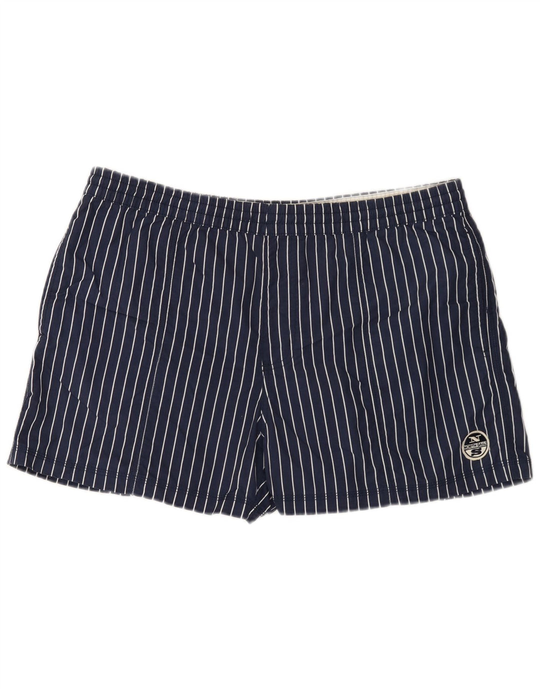 North Sails Short de bain homme grand bleu marine à fines rayures en polyamide