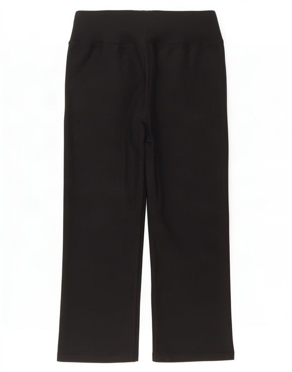 Nike Pantalon de survêtement Capri pour femme US 8/10 Noir moyen Polyester