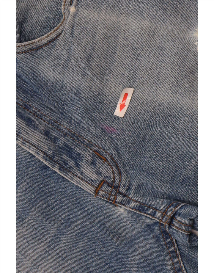 Zara Jean slim pour homme EU 42 Large W32 L34 Bleu