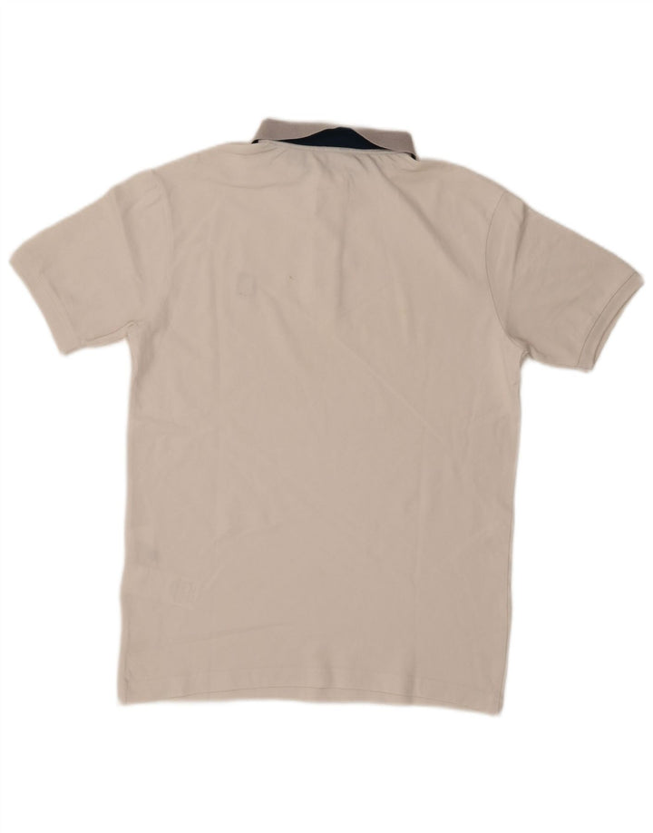Refrigiwear Polo Homme Petit Blanc Colorblock Coton