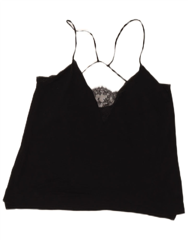 Zara Haut dos nu pour femme UK 12 Medium Noir