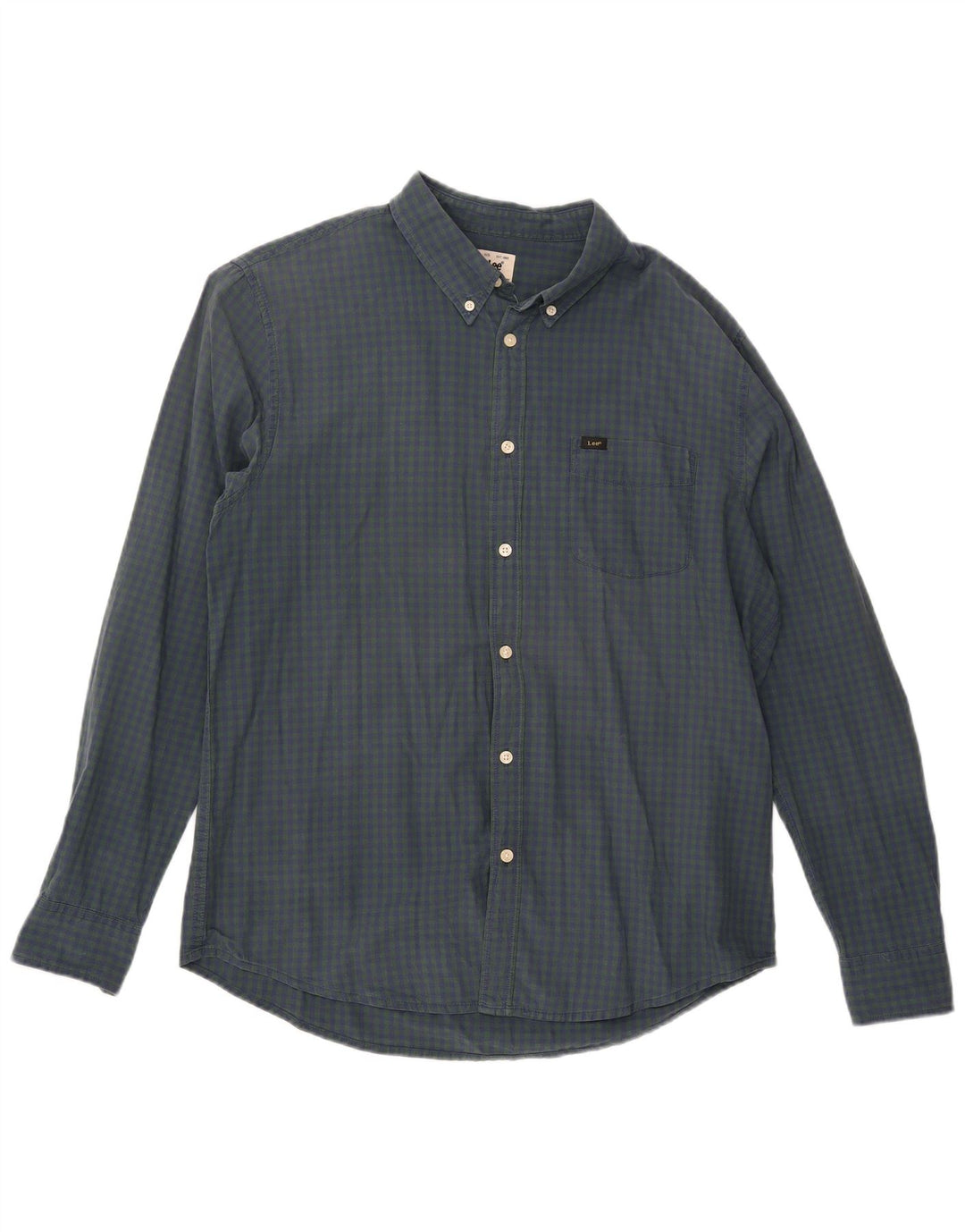 Lee Chemise classique à carreaux pour homme XL Vichy vert
