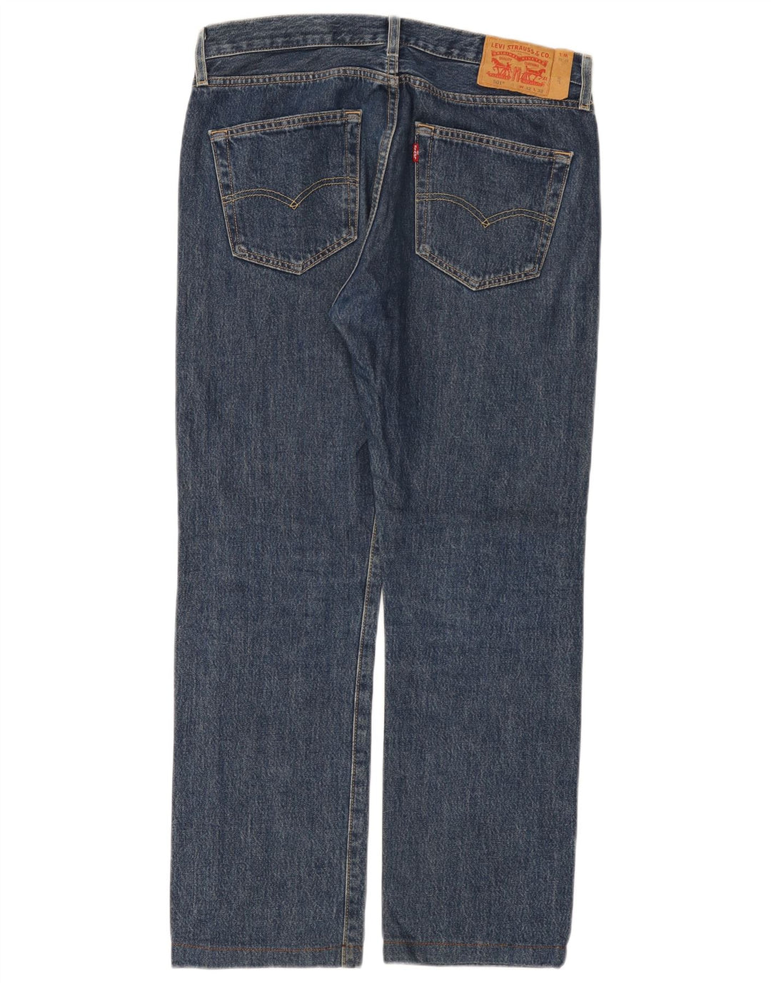 LEVI'S Jean Droit 501 Homme W32 L29 Bleu Coton