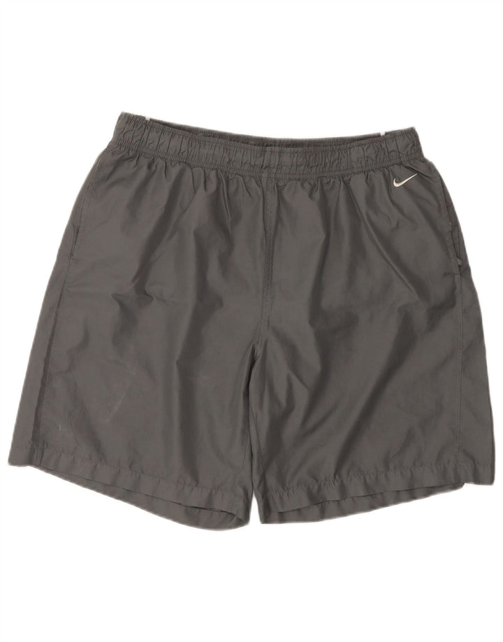 Nike Short de sport pour homme XL Gris Polyester