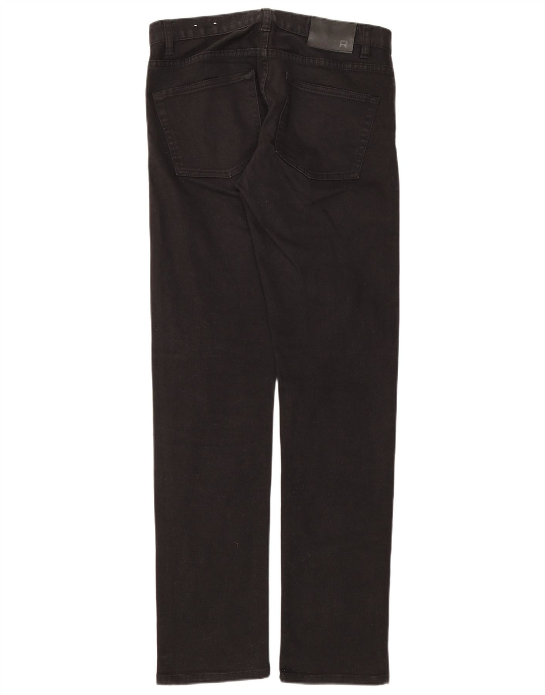 Reiss Femme Shacket Slim Jeans W30 L33 Noir Coton