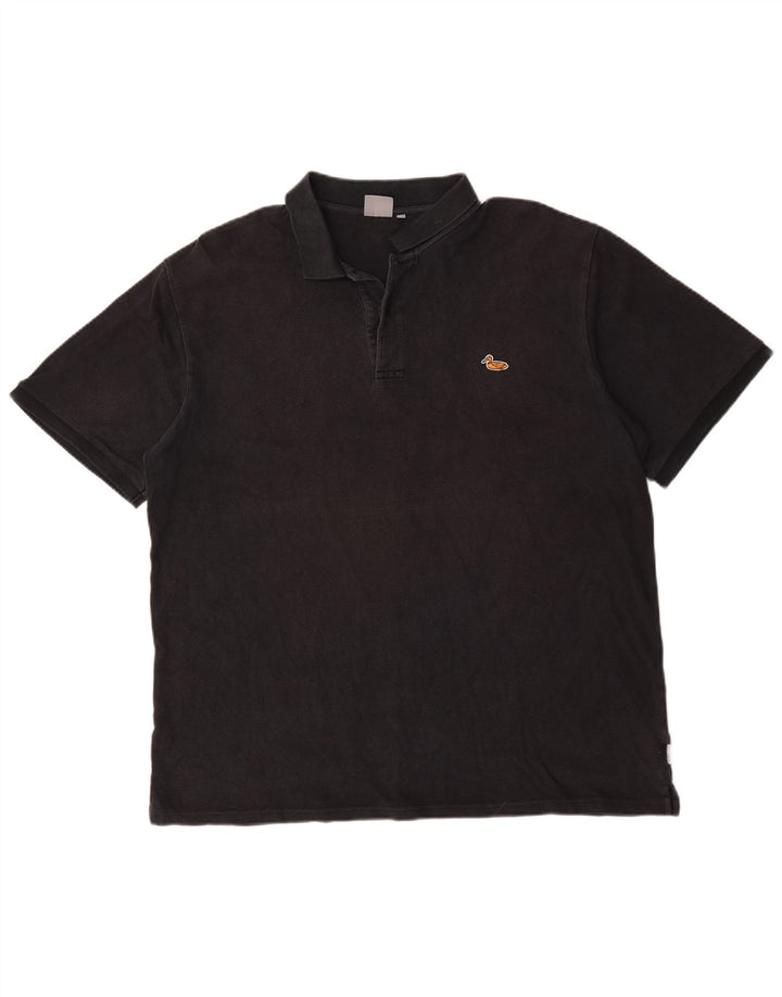 Carhartt Polo Homme 2XL Coton Noir