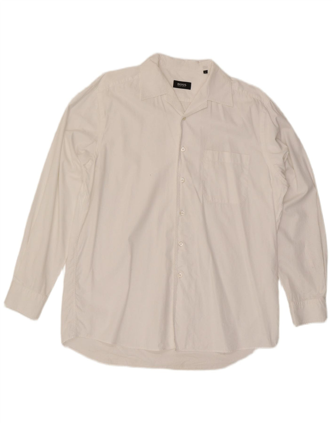 Hugo Boss Chemise Homme Grand Blanc Coton
