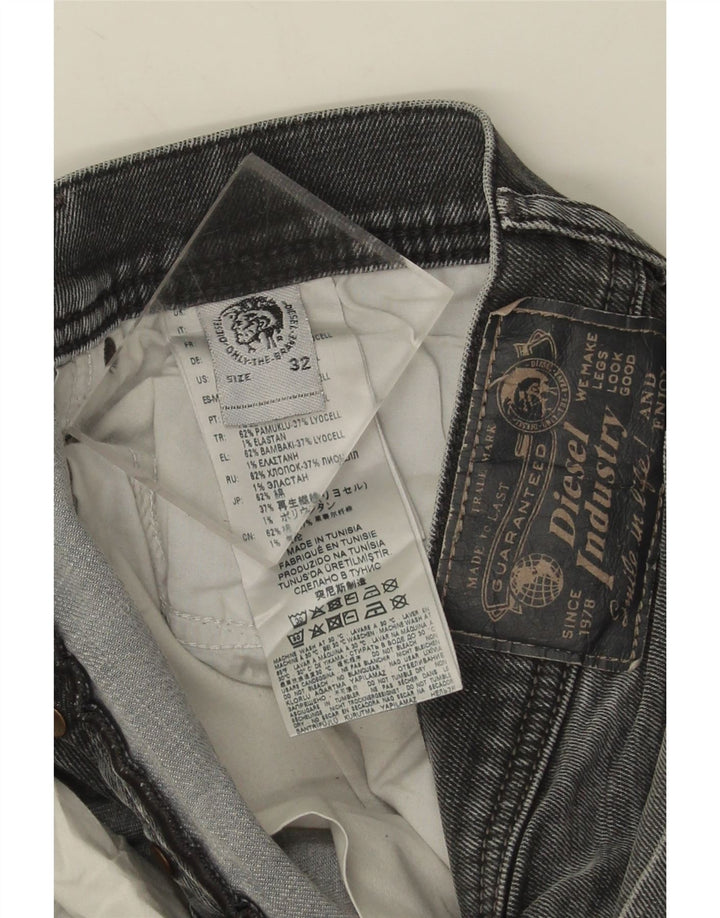 Diesel Jean Slim W32 L32 Gris Coton Homme