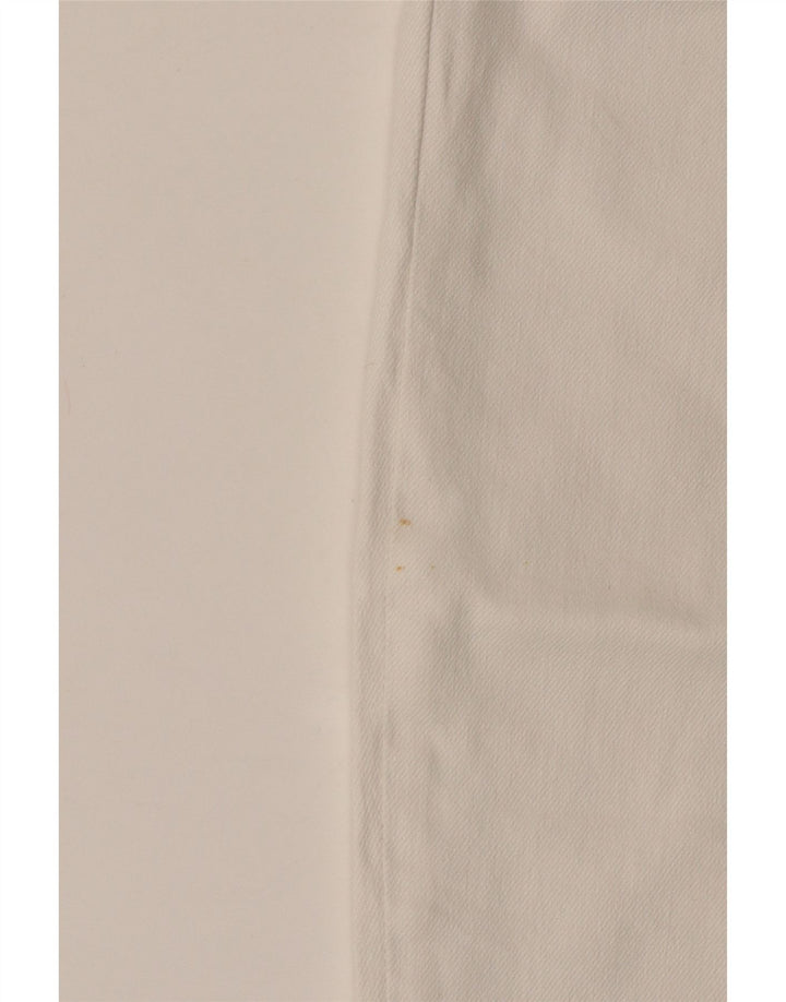 Levi's Jean Mom Cropped Femme W24 L24 Blanc Cassé Coton