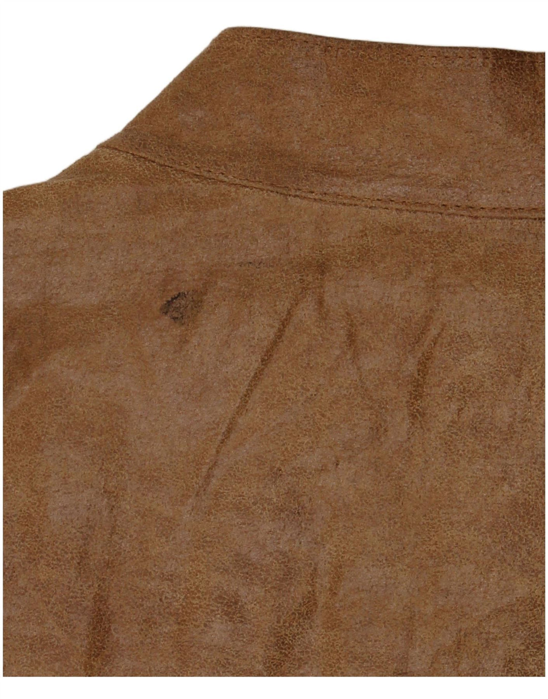 veste en cuir homme vintage IT 54 2XL Cuir Beige