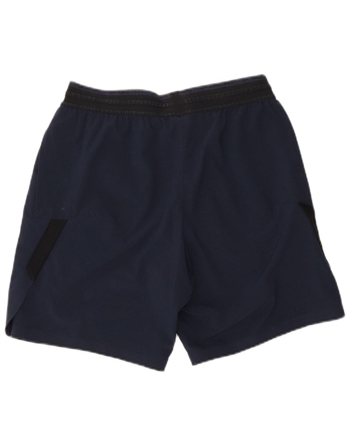Nike Short de sport Dri Fit pour homme en polyester color block bleu marine moyen