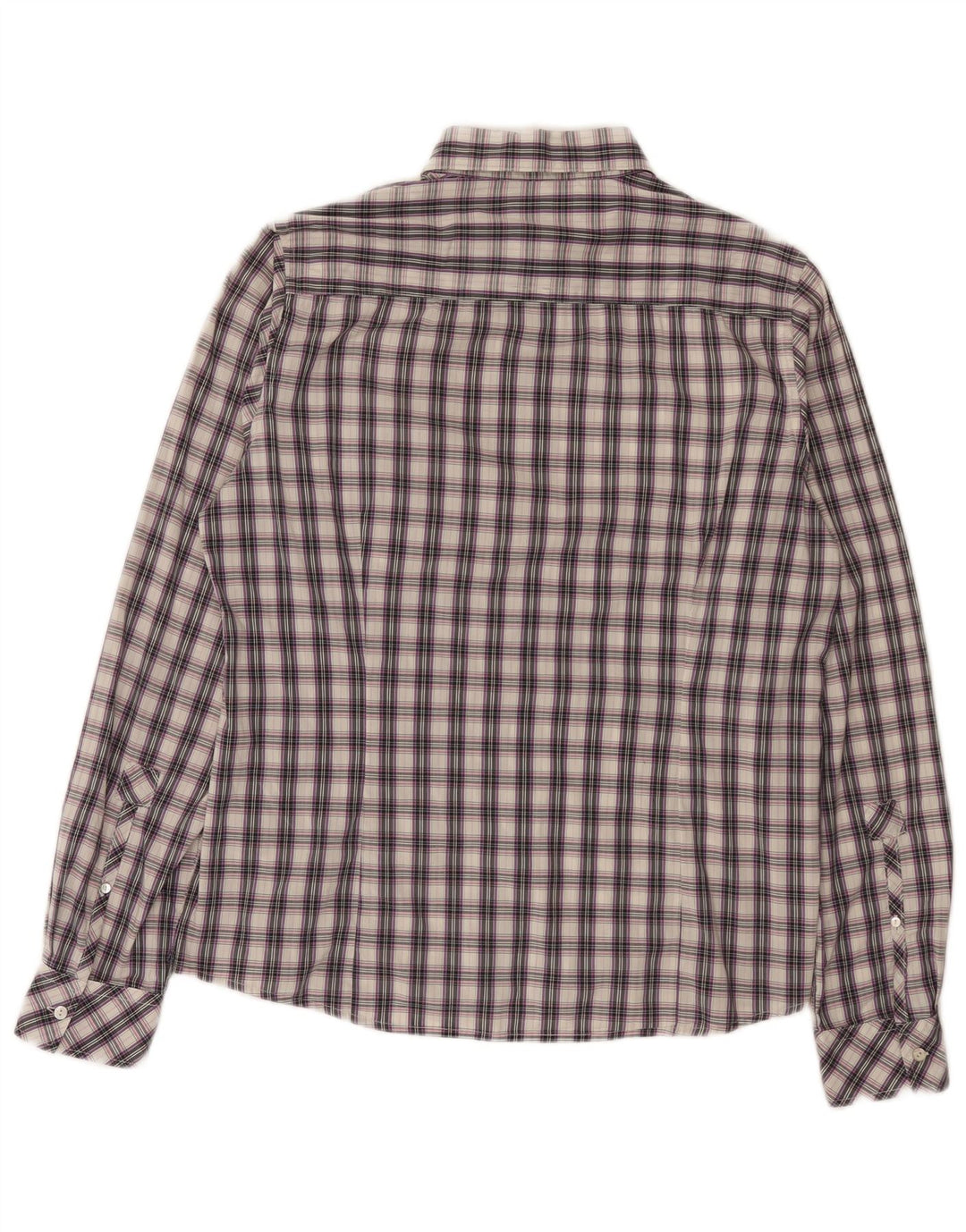 La Martina Chemise Femme Taille 5 Grand Coton à Carreaux Violet