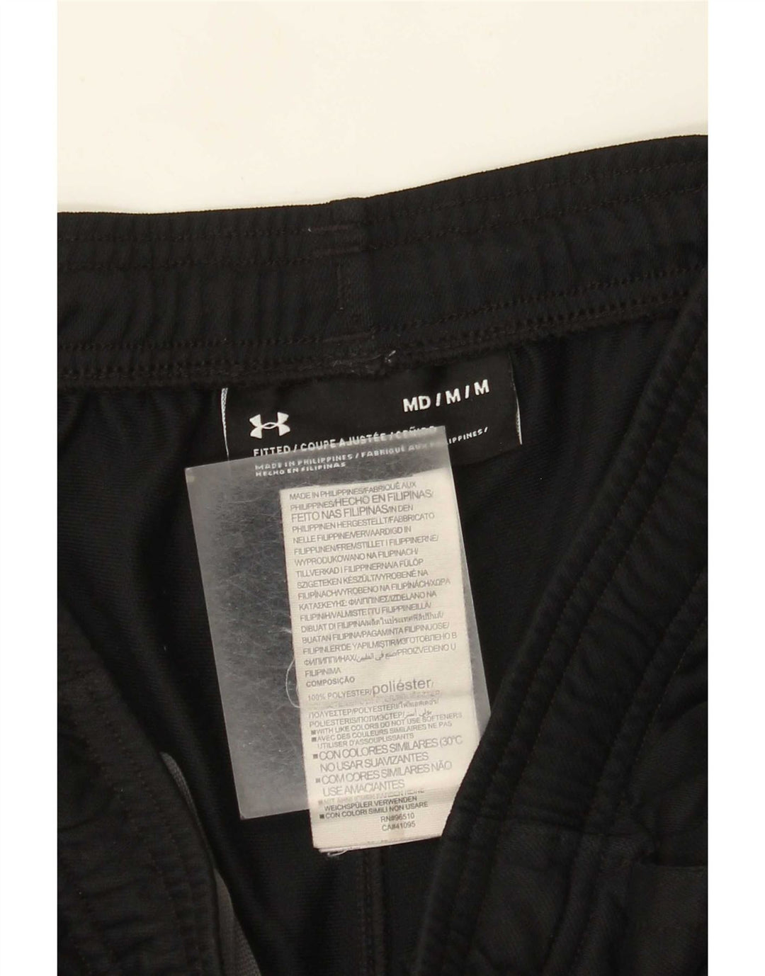 Under Armour Pantalon de Survêtement Homme Noir Moyen Polyester