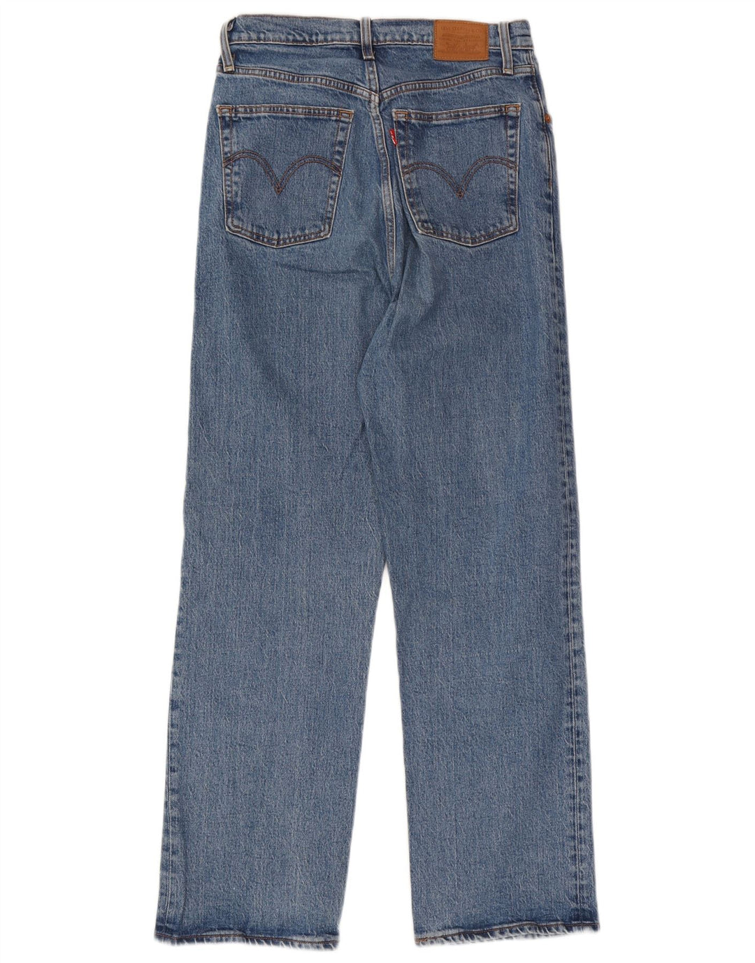 Levi's Jean Droit Ribcage Femme W29 L28 Bleu Coton