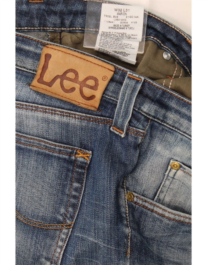 Lee Jean Évasé Marion Femme W32 L31 Bleu Coton