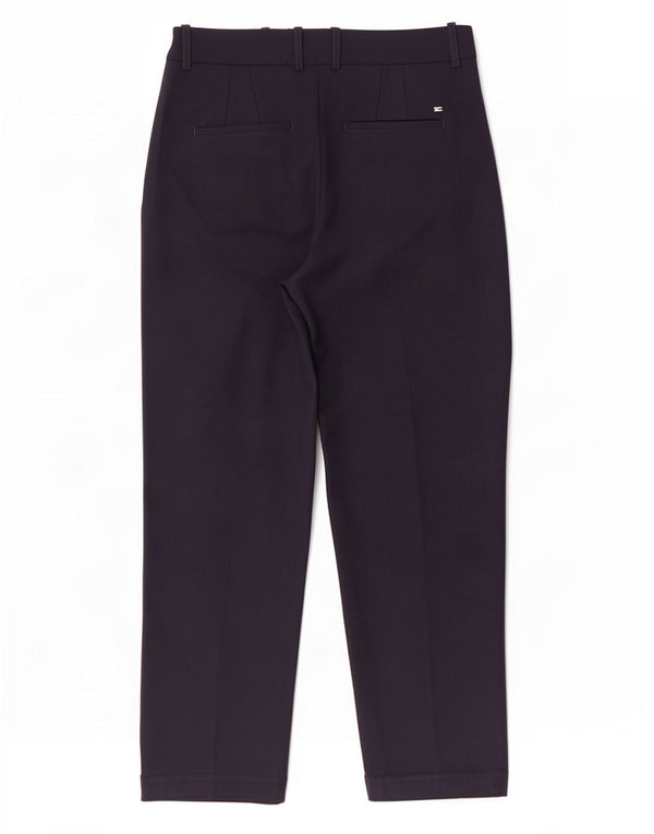 Tommy Hilfiger Pantalon chino taille haute pour femme UK 8 Small W28 L28 Bleu marine