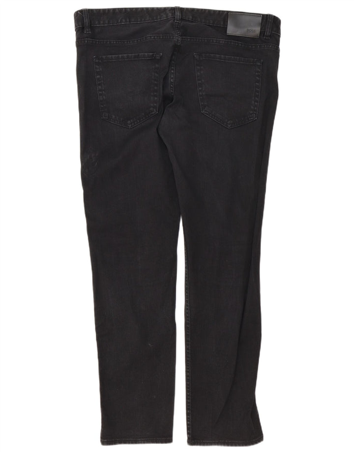 Hugo Boss Jean Slim W38 L32 Homme Noir Coton